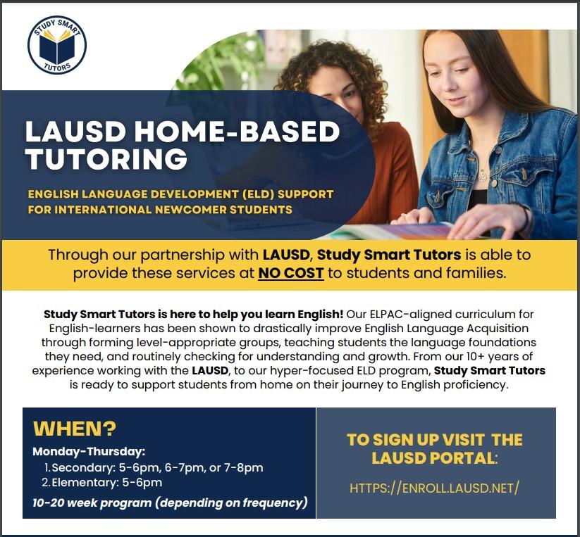 flyer for home tutoring